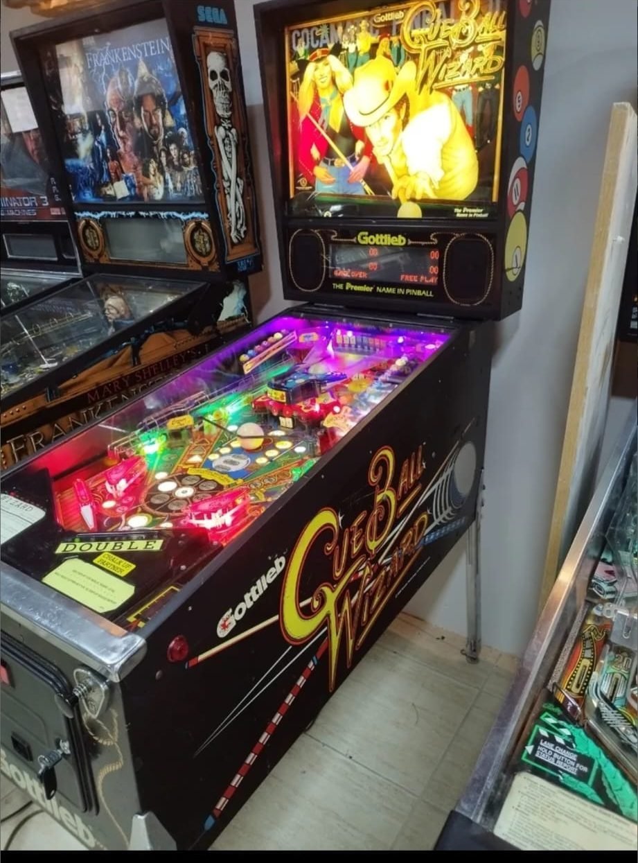 Pinball Cue Ball Wizard de Gottlieb